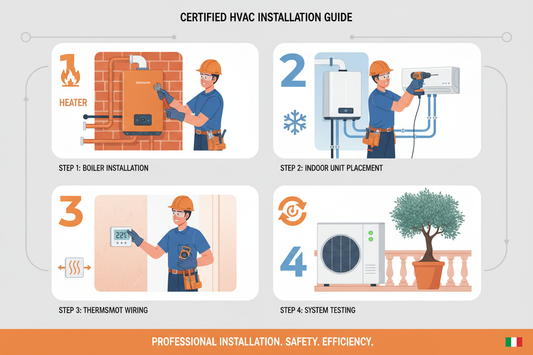 Guida Installazione Professionale: Stufe, Caldaie e Climatizzatori Passo dopo Passo