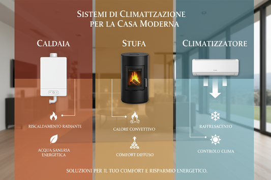 Quale Sistema di Riscaldamento Scegliere? Caldaie, Stufe a Pellet e Climatizzatori a Confronto