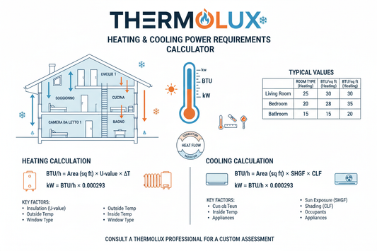 Come Calcolare la Potenza: Stufe, Caldaie e Climatizzatori - Guida Completa