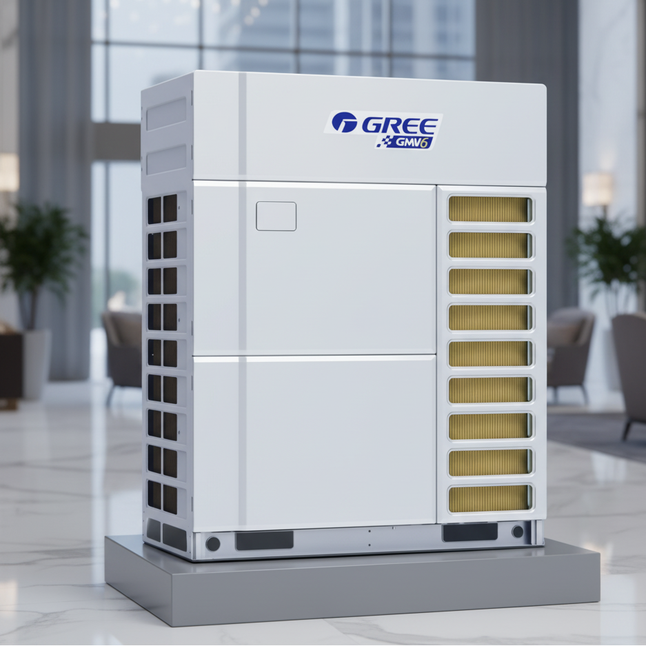 Sistema Climatizzazione Commerciale GREE GMV6 Premium - Multi-Zone Modulare Certificato CE Made in Italy