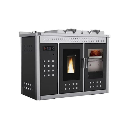 Stufa Caldaia a Pellet Thermolux GT2001A 19,2kW Premium - Controllo Remoto WiFi e Gestione Intelligente Made in Italy