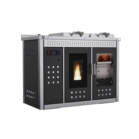 Stufa Caldaia a Pellet Thermolux GT2001A 19,2kW Premium - Controllo Remoto WiFi e Gestione Intelligente Made in Italy