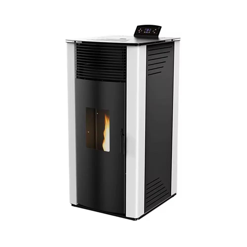 Stufa a Pellet Thermolux KM1203E WiFi Luxury - Design Elegante Bianco Ecologico Made in Italy