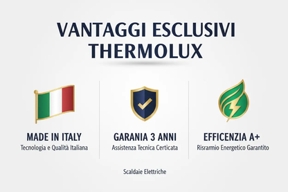 Caldaia Elettrica Thermolux Premium 6-24kW a Parete - Sistema Riscaldamento Luxury Made in Italy